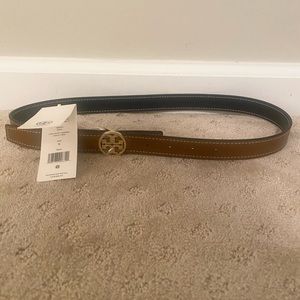 Tory Burch brown leather belt